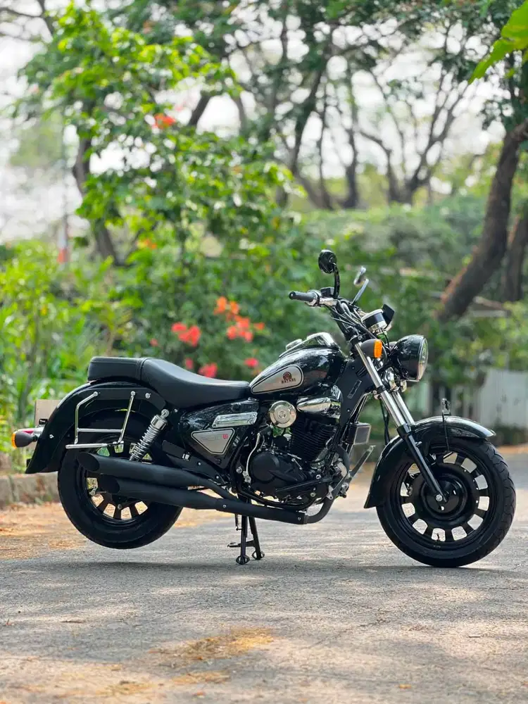 BENELLI MOTOBI 200 EFI 2025 HITAM KM 2K PAJAK HIDUP FULL ORI