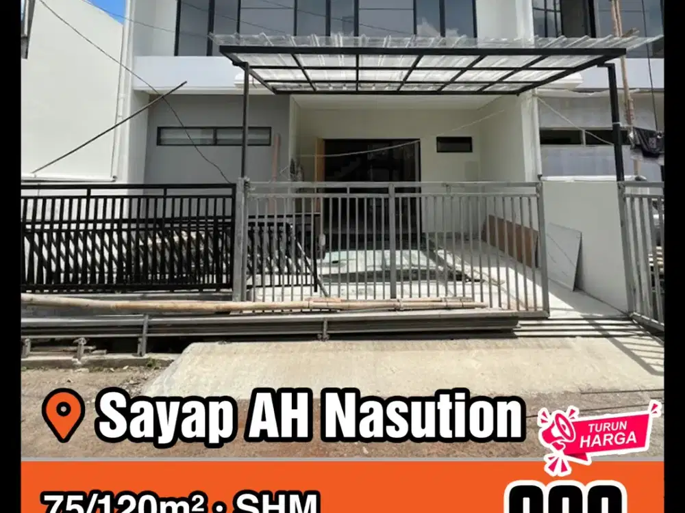 Sayap Ujung Berung/ Arcamanik Bandung Kota, New, Minimalis Modern, Bisa KPR