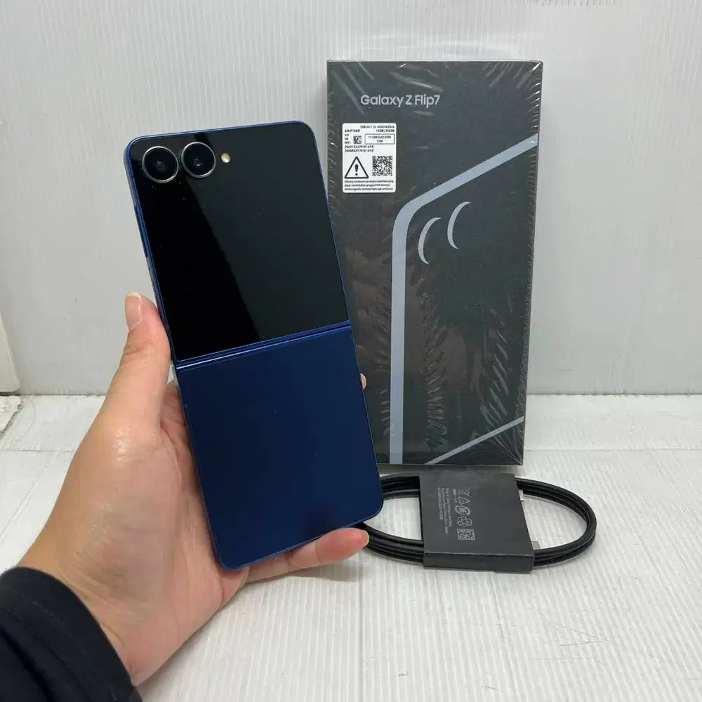 NO MINUS 99% SUPER LIKE NEW GARANSI ON! SAMSUNG GALAXY Z FLIP 7 5G 12/