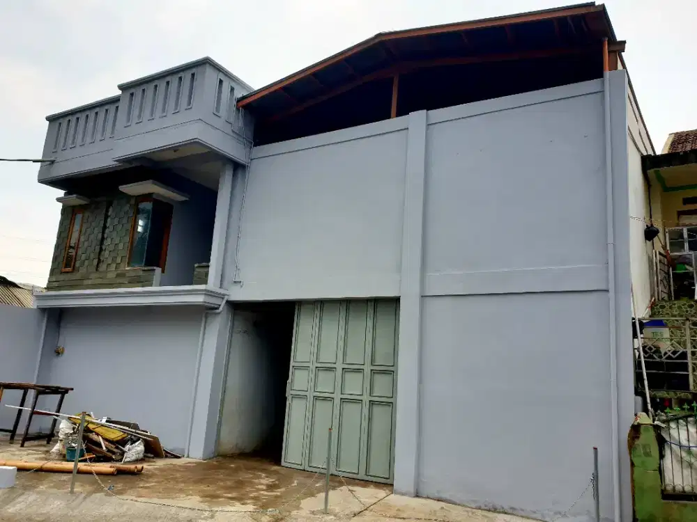 Disewakan /Dijual  Rumah + Gudangdi Kawasan Industri Cimareme