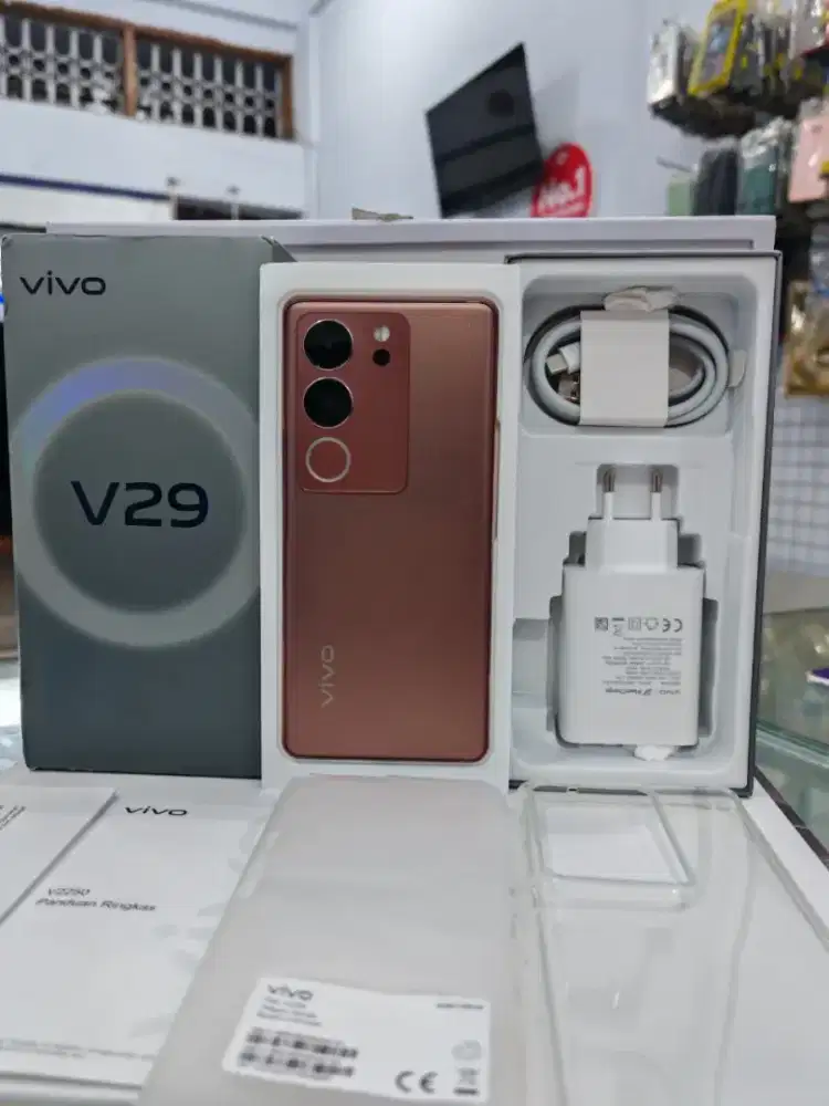 Vivo v29 5G ram 8+8/256gb lengkap mulus