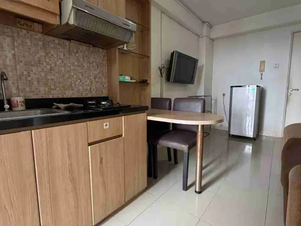 jual butuh apartemen green palace 2br full furnished shm view lepaa kota dan danau