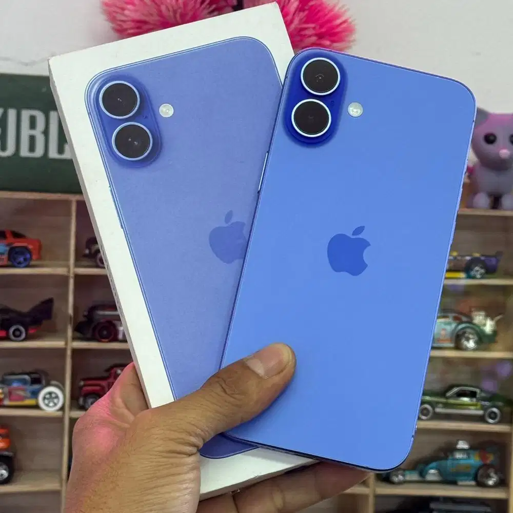 Iphone 16 plus 128gb blue second mulus iBox