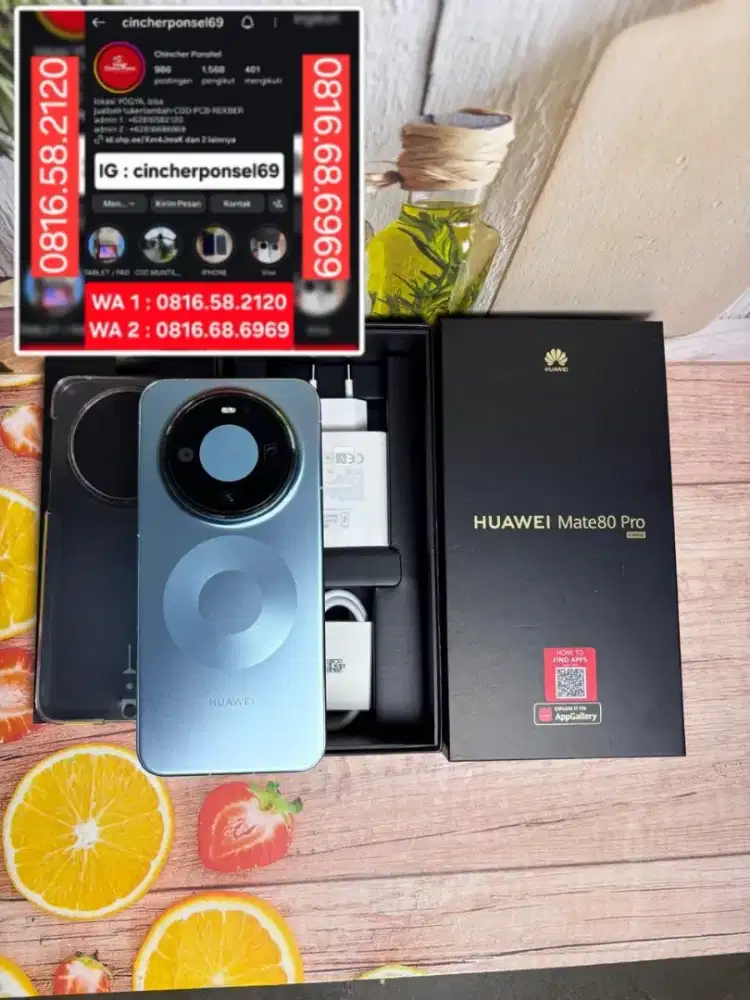 HP likenew Huawei Mate 80 pro 5g 16/512 grns SEBULAN PAKAI review saja