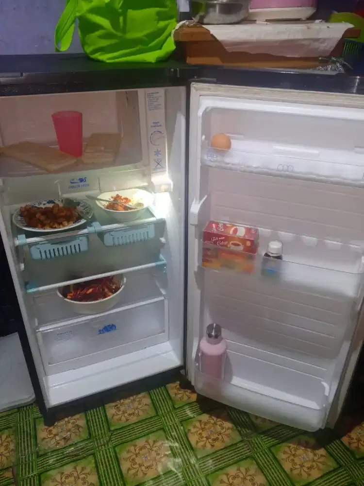 Rak kulkas sanyo,dan body kulkas