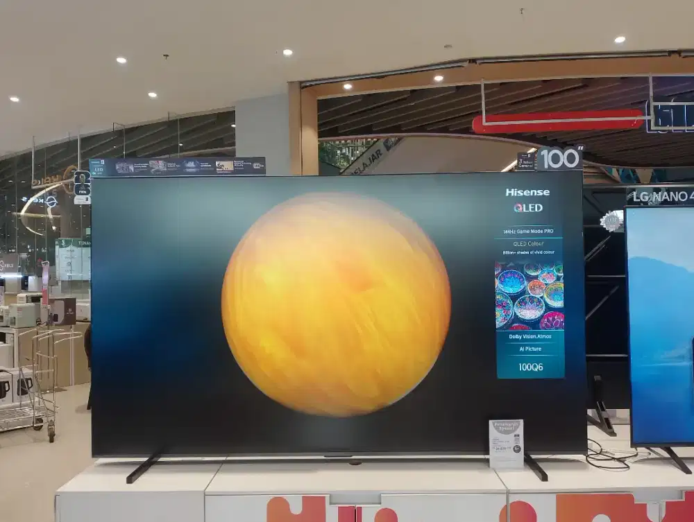 Televisi hisense 100 ic