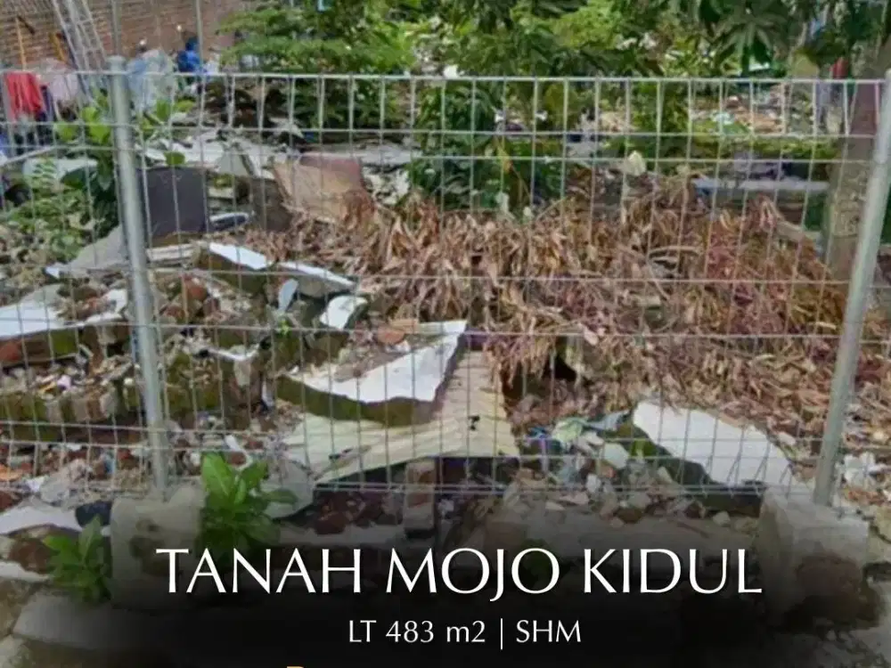 DIJUAL TANAH Kosong di MOJO KIDUL