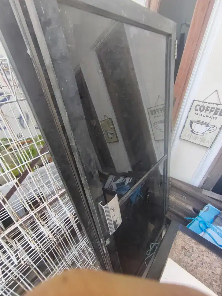Pintu Stainless+Kaca