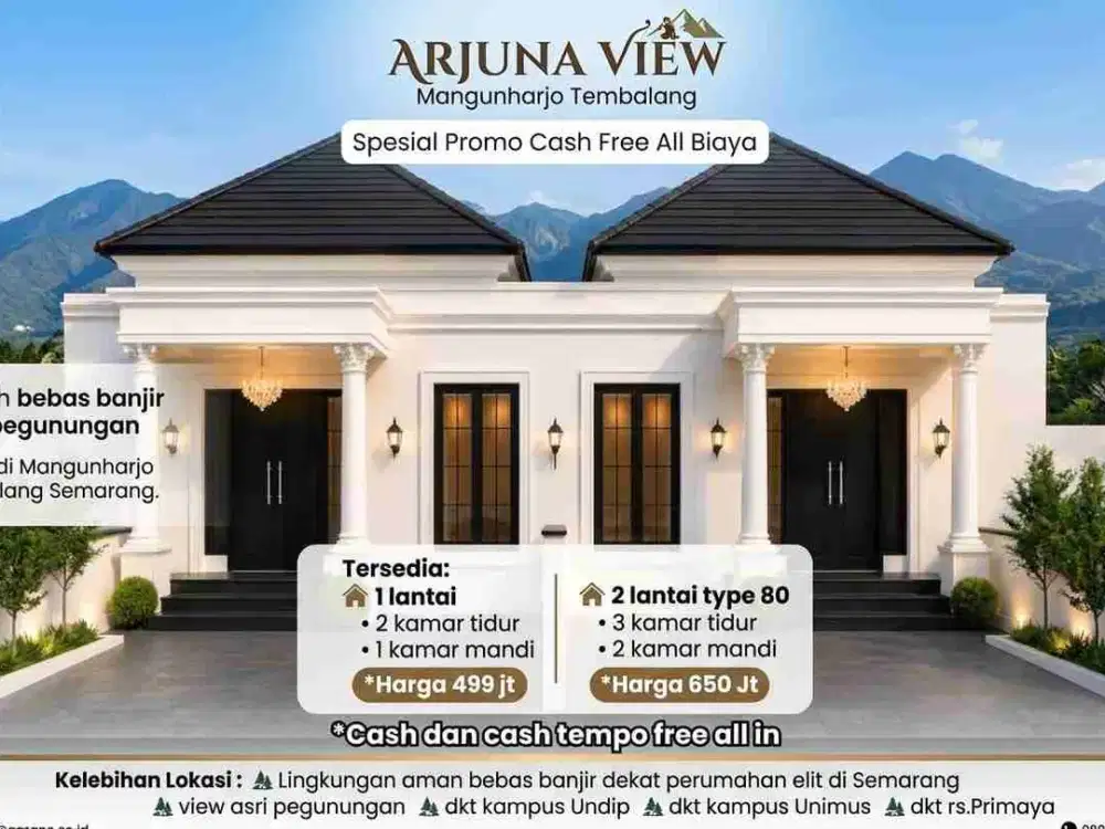 rumah mangunharjo tembalang dekat kota