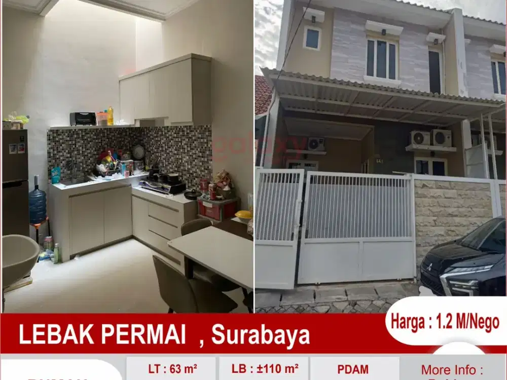 Rumah Daerah Lebak Permai Surabaya