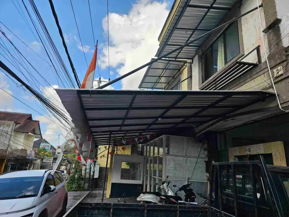 Ruko 3 Lantai Parkir Luas di Denpasar Barat, 2 menit ke Mahendradata Selatan