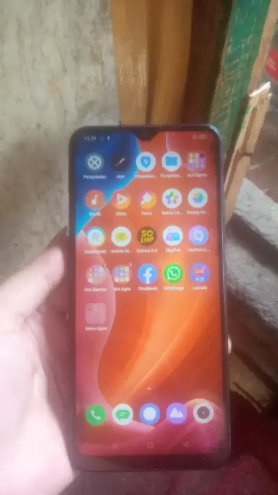 Di jual cepat hp relme  c12  ram 3/32 versi 11