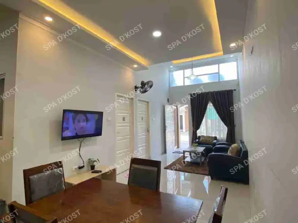 Disewakan Rumah Kontrakan bulanan tipe 65 Deluxe SPA D'KOST Sidomulyo Barat Pekanbaru