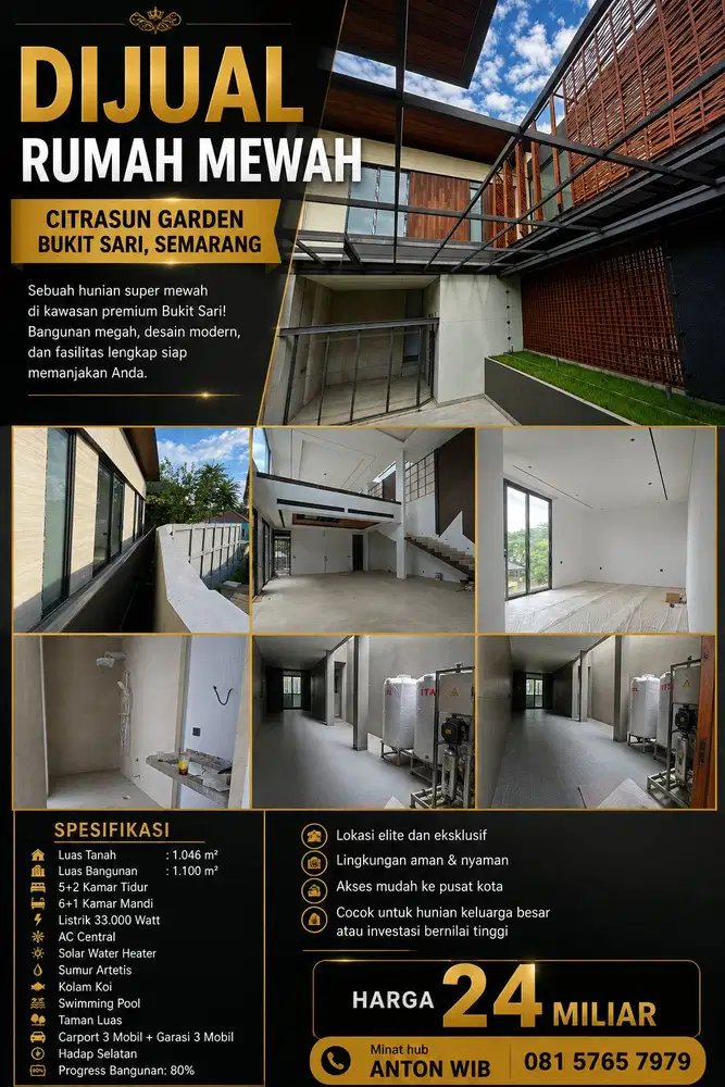 CITRASUN GARDEN VIEW MEWAH 2LT/1100m CEPAT SEGERA BARU
