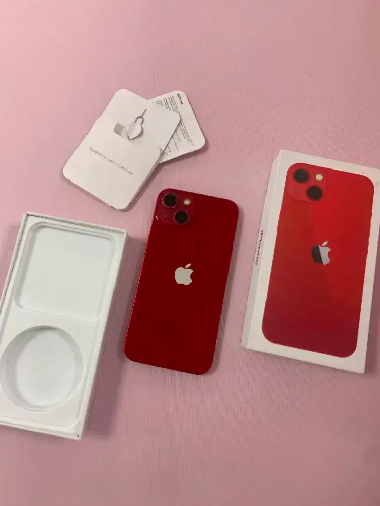 iPhone 13 128GB Inter Allop
Red - Fullset