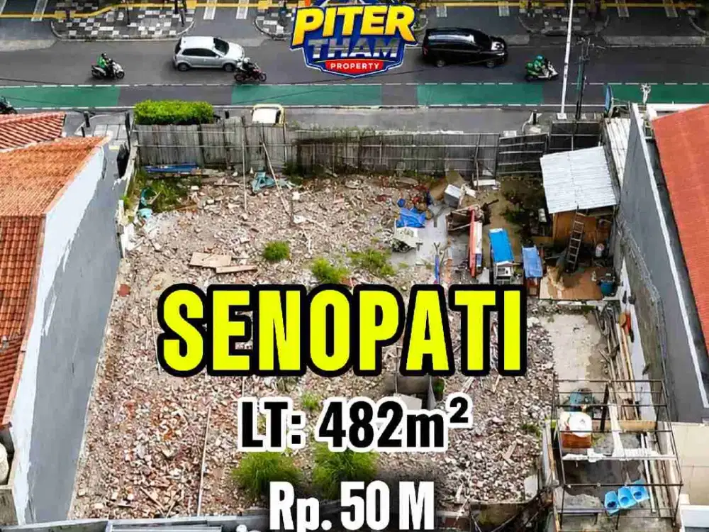 kavling jarang ada premium area cocok untuk kantor dan investor di kebayoran baru