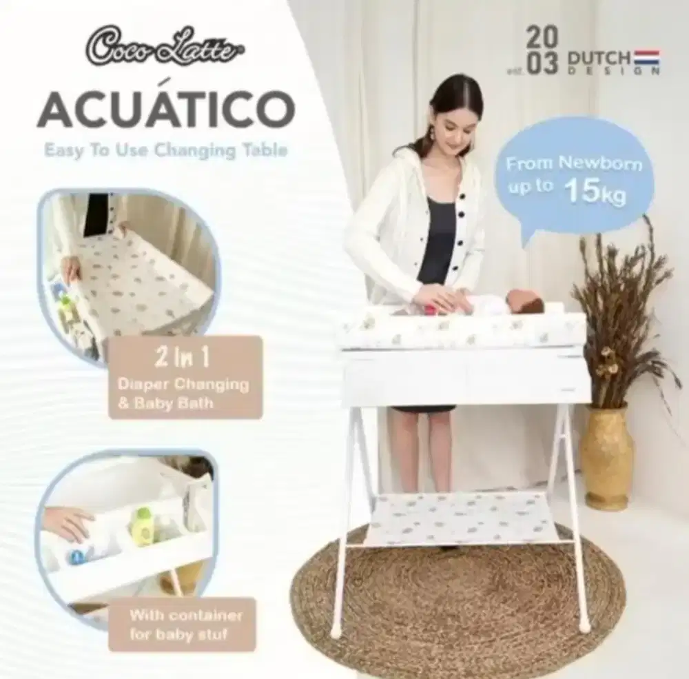 Bak Mandi dan Ganti Pakaian Bayi