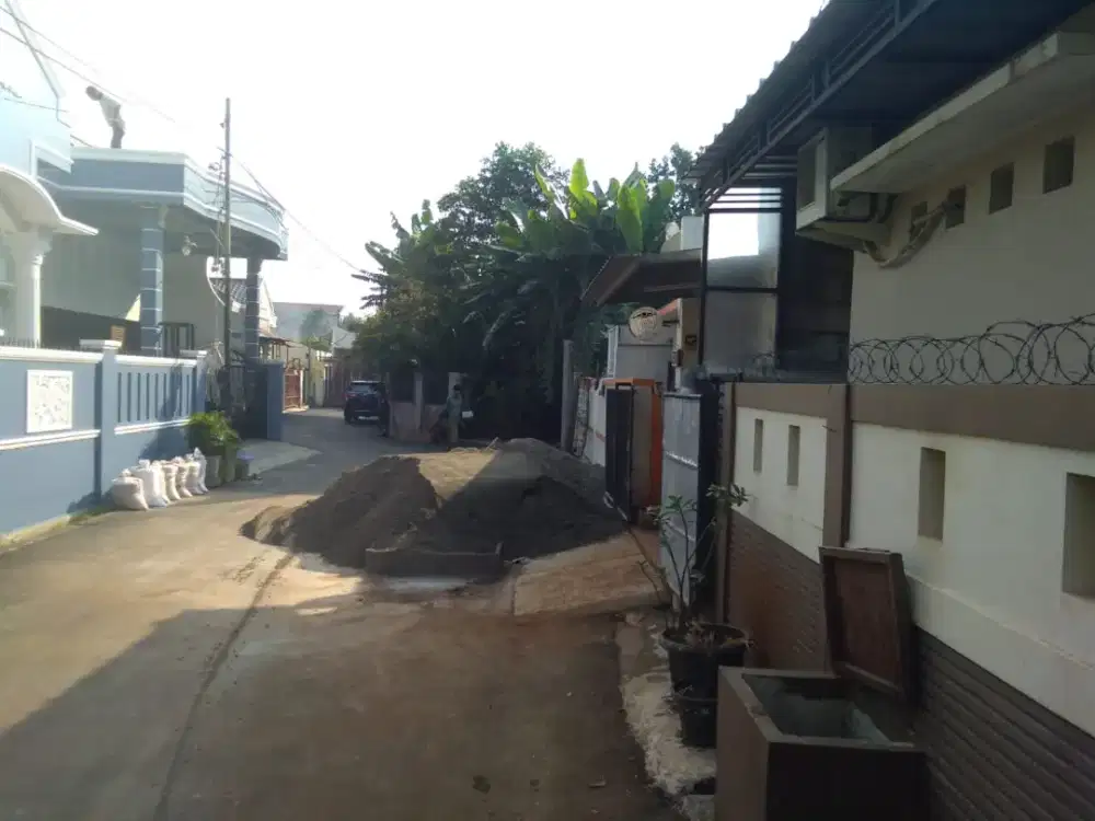 Cut and fill bongkar bangunan ruko paving