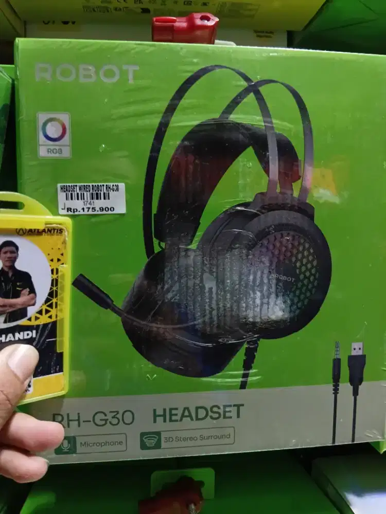 headset wired robot rh-g30