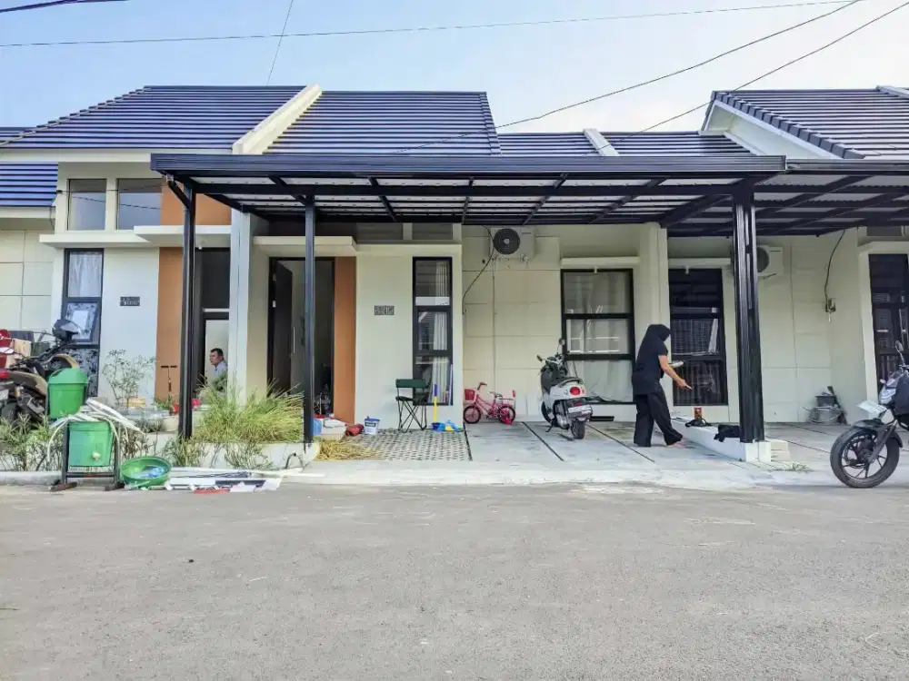 Kanopi baja ringan dan garasi