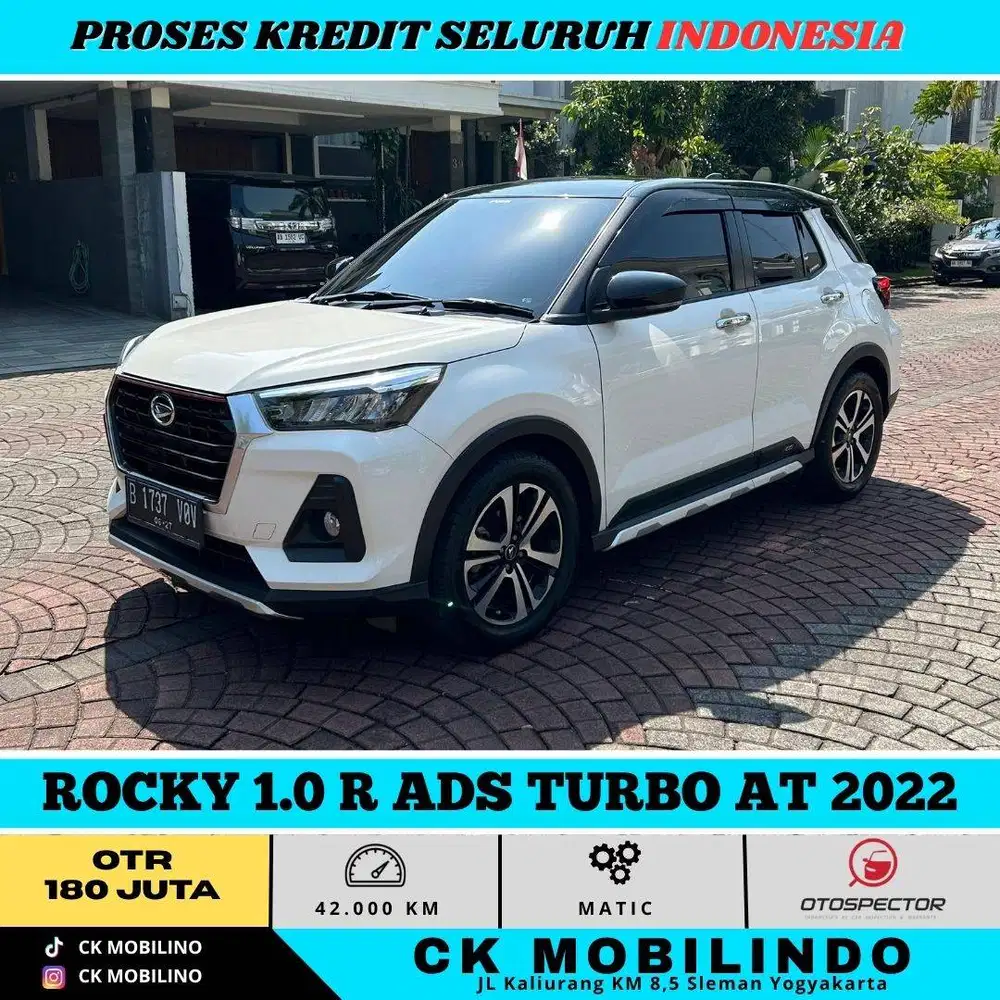 ROCKY 1.0 R ADS TURBO AT 2022 Kredit dp minim bs tukar tambah