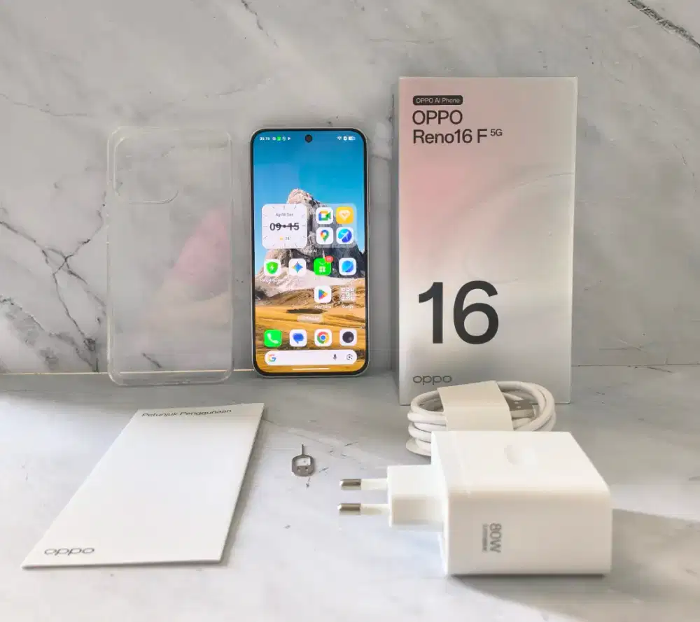 Oppo Reno16 F 5G 8/128GB | Second Mulus | Garansi Resmi | Original