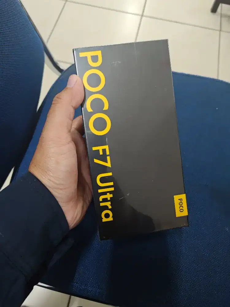 Pocophone F7 Ultra 5G ram 16 internal 512 Baru segel dus ya ori resmi