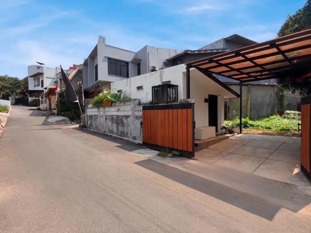 FOR SALE | RUMAH HITUNG TANAH DENGAN BONUS STUDIO DI PANCORAN | CIKOKO