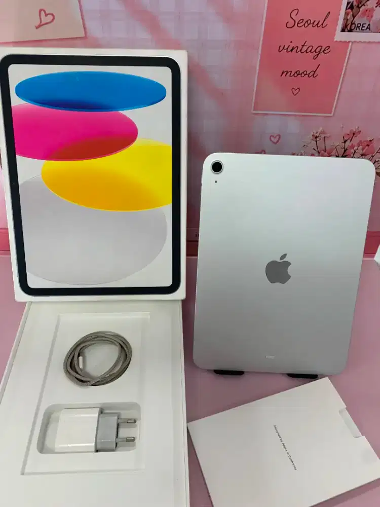 iPad Gen 11 128GB iBox
Silver - Fullset
