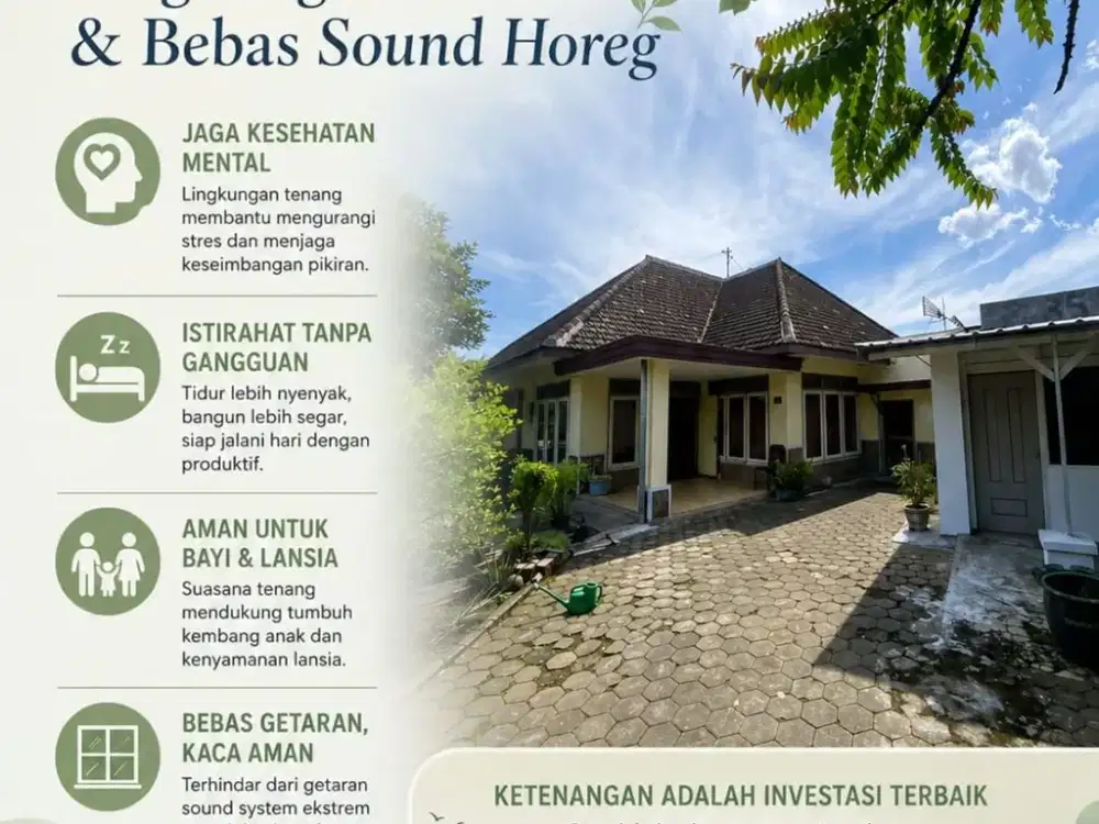 Rumah di Malang jalan Mahakam strategis coock untuk segala usaha