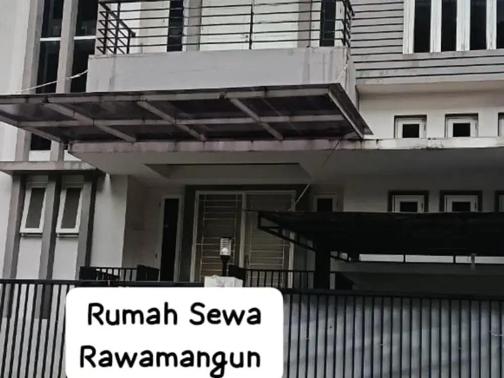 Disewakan Rumah di Komplek Rawamangun  One Gate System
