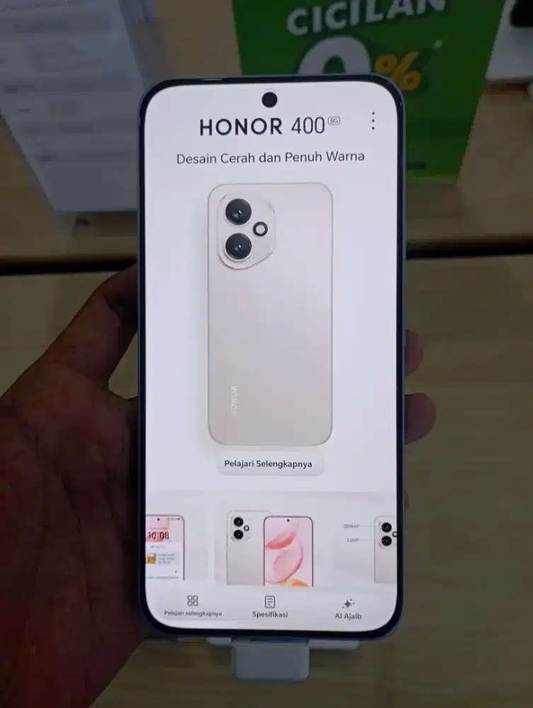 Honor 400 Ram 12/512 GB Cicilan Tanpa DP