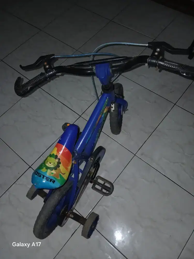 Sepeda roda 3 bekas seperti baru baru 2 kali pakai bisa 1 -7 tahun