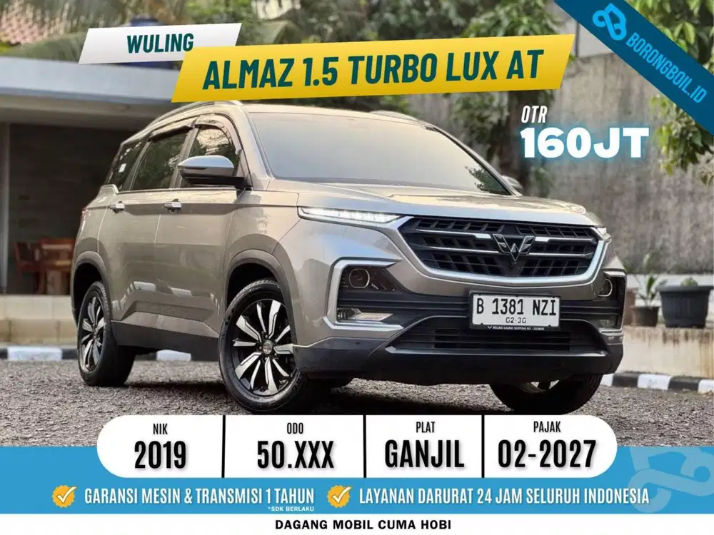 SIAP PAKAI! WULING ALMAZ TLUX 7-SEATER AT 2019 ABU - ABU