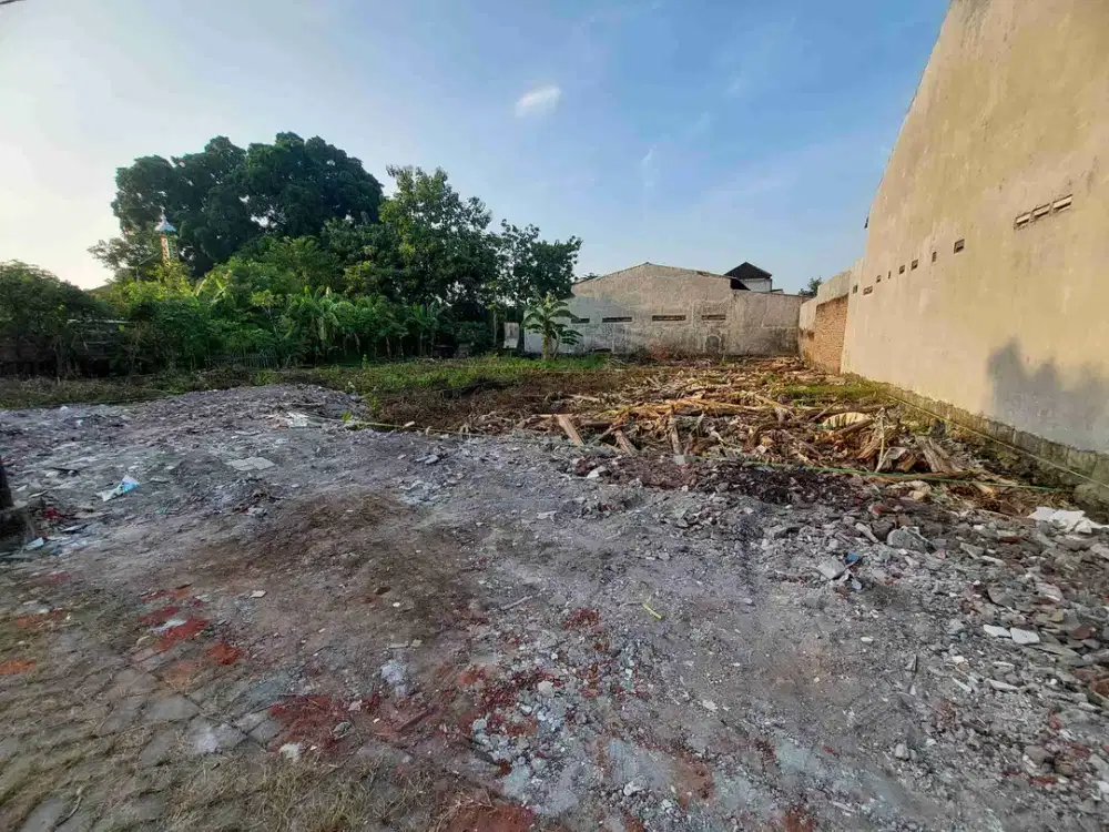 Tanah siap bangun termurah di wage