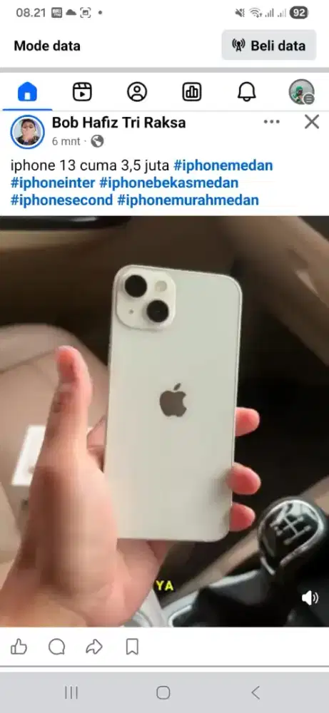 iPhone 13 (wifi only)