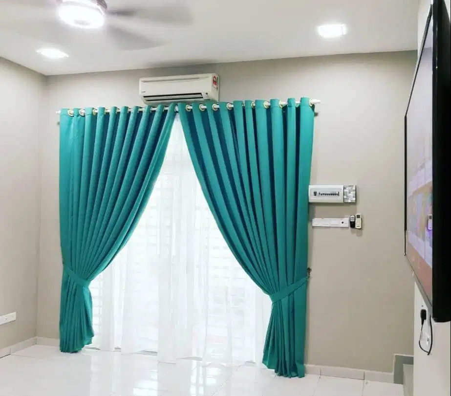 Gorden Vertikal/Vertical Blinds Roll/Roller Krey Wallpaper Dinding 3D