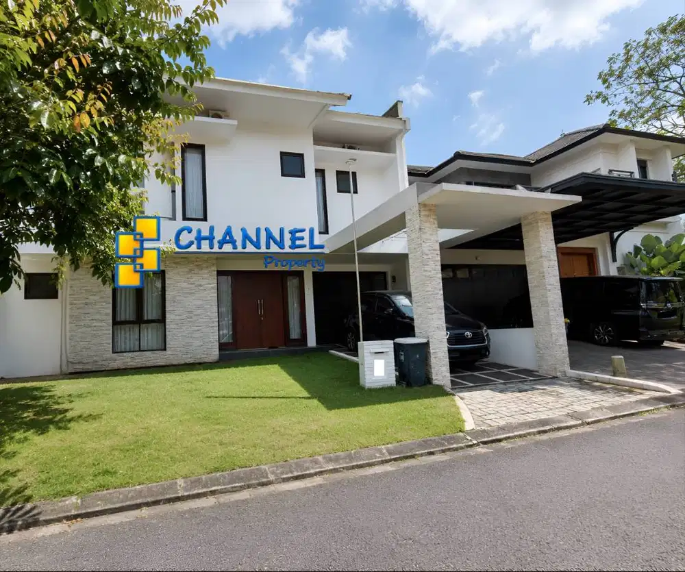 Jual Rumah 2 Lantai Semi Furnished Lokasi Premium The Green BSD, Ea