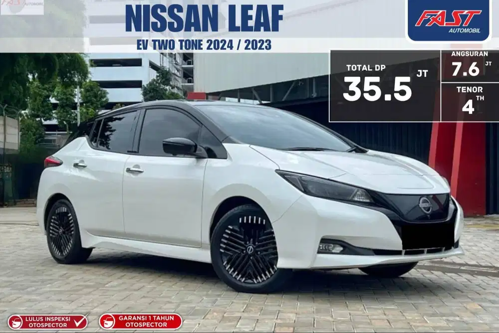 LOW KM.11RB TANGAN PERTAMA PJG NISSAN LEAF EV TWO TONE AT 2024 /2023