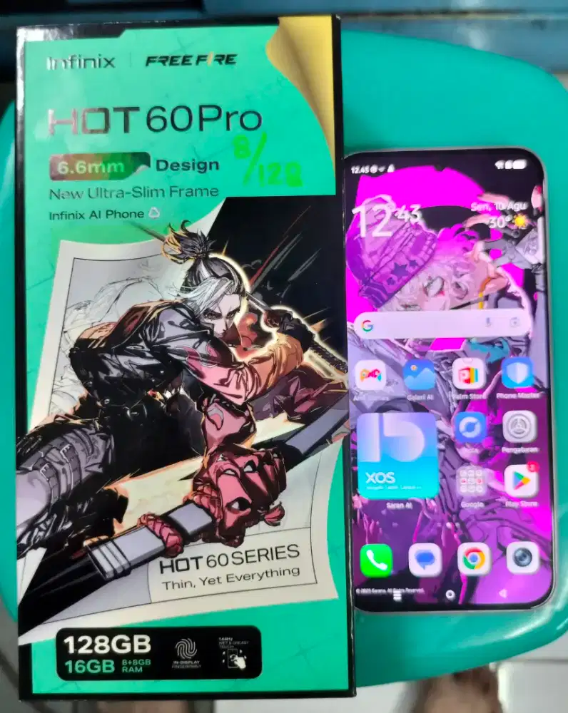 INFINIX HOT 60PRO 8+8/128Gb HP+DUS AJA