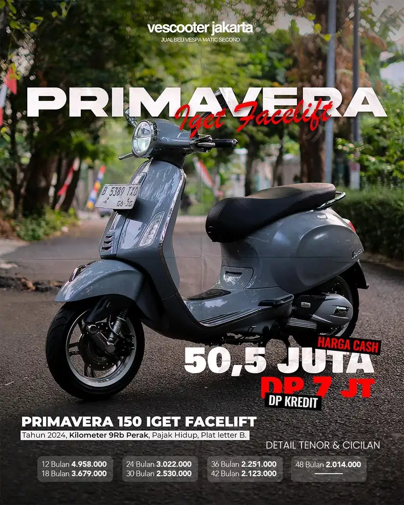 VESPA PRIMAVERA 150 IGET FACELIFT 2024