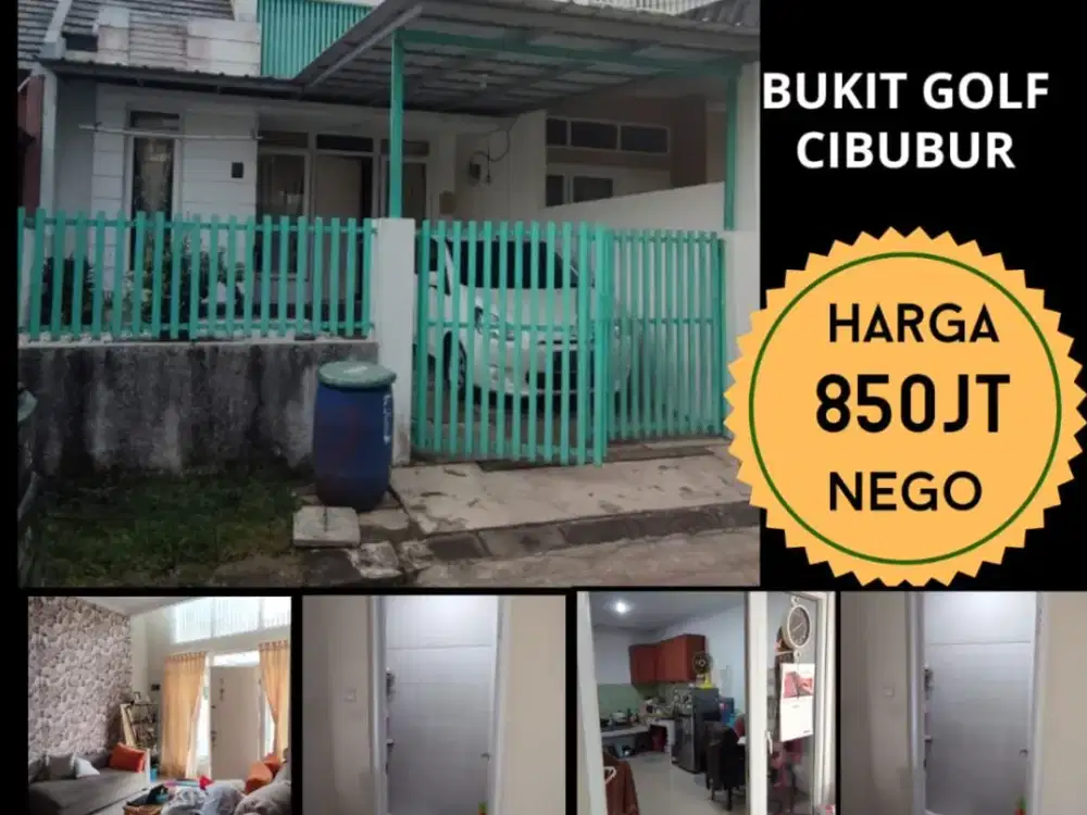 DIJUAL RUMAH DI BUKIT GOLF CIBUBUR