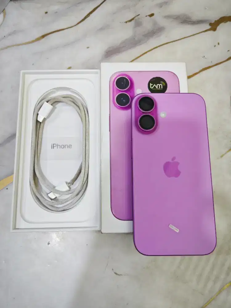iPhone 16 128 Pink iBox mulus terawat