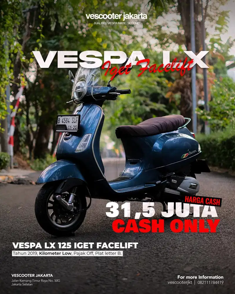 VESPA LX 125 IGET FACELIFT 2019