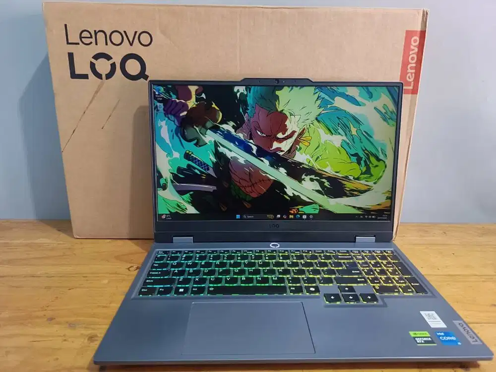 LENOVO LOQ 15IRX9 i5-13450HX RTX 4050 6GB | 100% sRGB | Garansi Januar