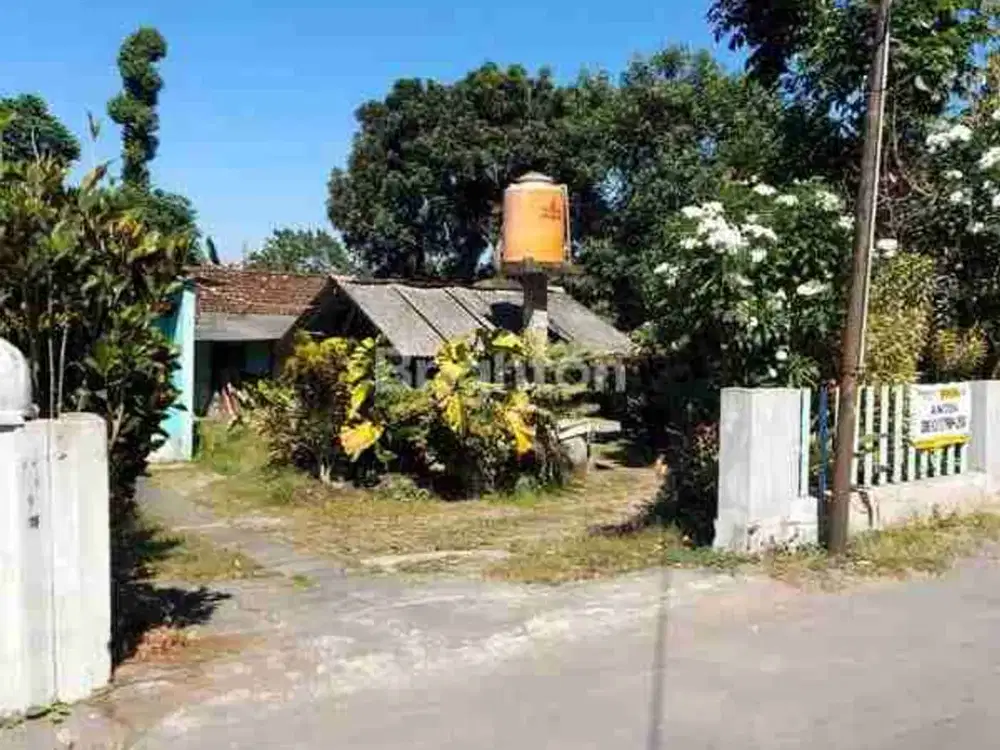DIJUAL TANAH BONUS BANGUNAN SUPER STRATEGIS SEBELAH RS GRHASIA PAKEM SLEMAN DIY