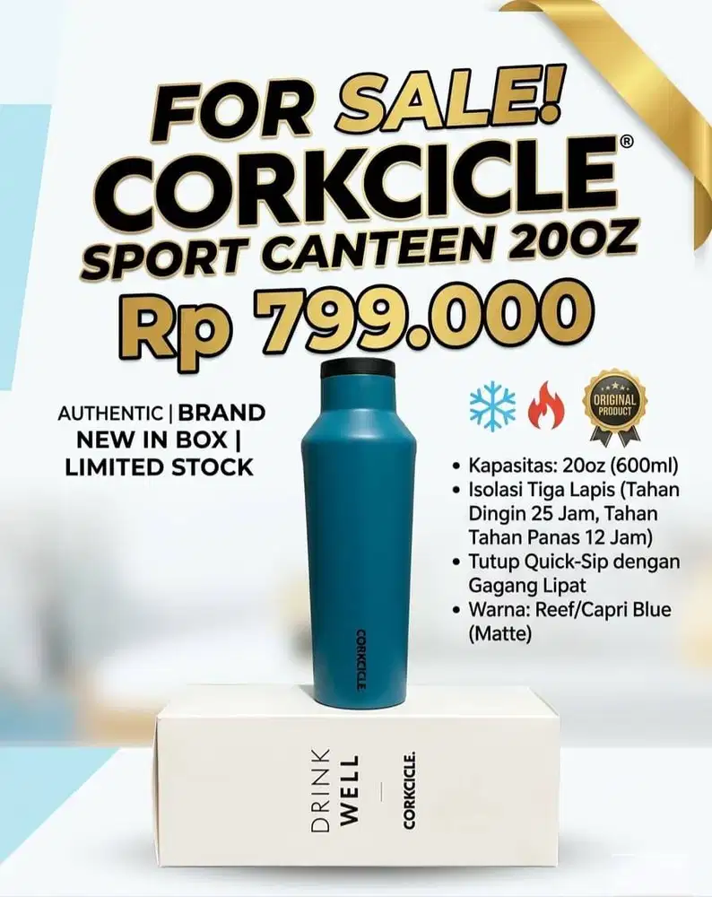 Tumbler Corkcicle Sport Canteen