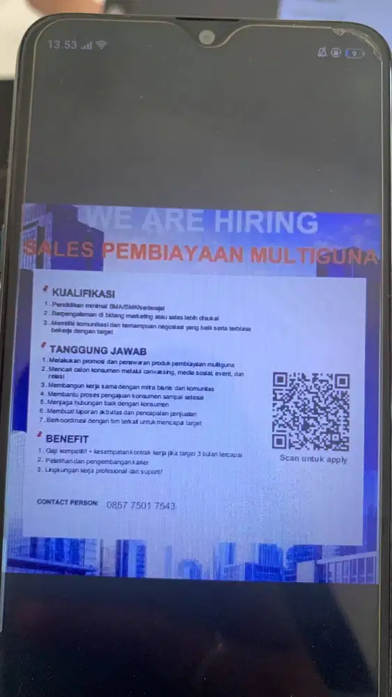 Lowongan Kerja NSC FINANCE CIKAMPEK