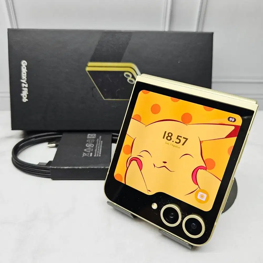 Samsung Galaxy Z Flip 6 12/256GB Yellow SEIN Resmi Fullset NO Minus
