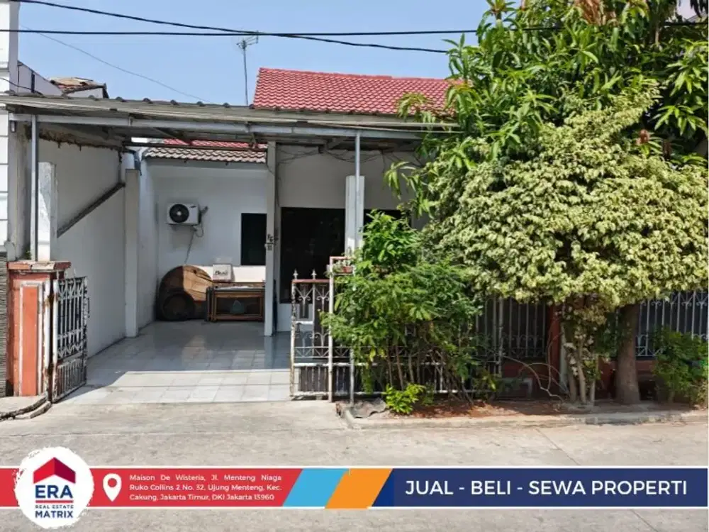 Jual Rumah 1 Lantai Semi Furnished SHM di Pulo Gebang Permai Cakung Rp1,7 M Nego
